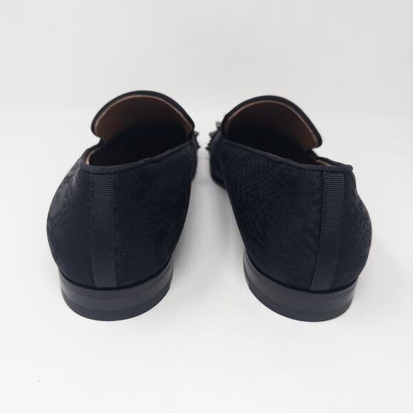 Christian Louboutin Spooky Mens Loafers with Spikes Black 42 EU - Picture 5 of 6